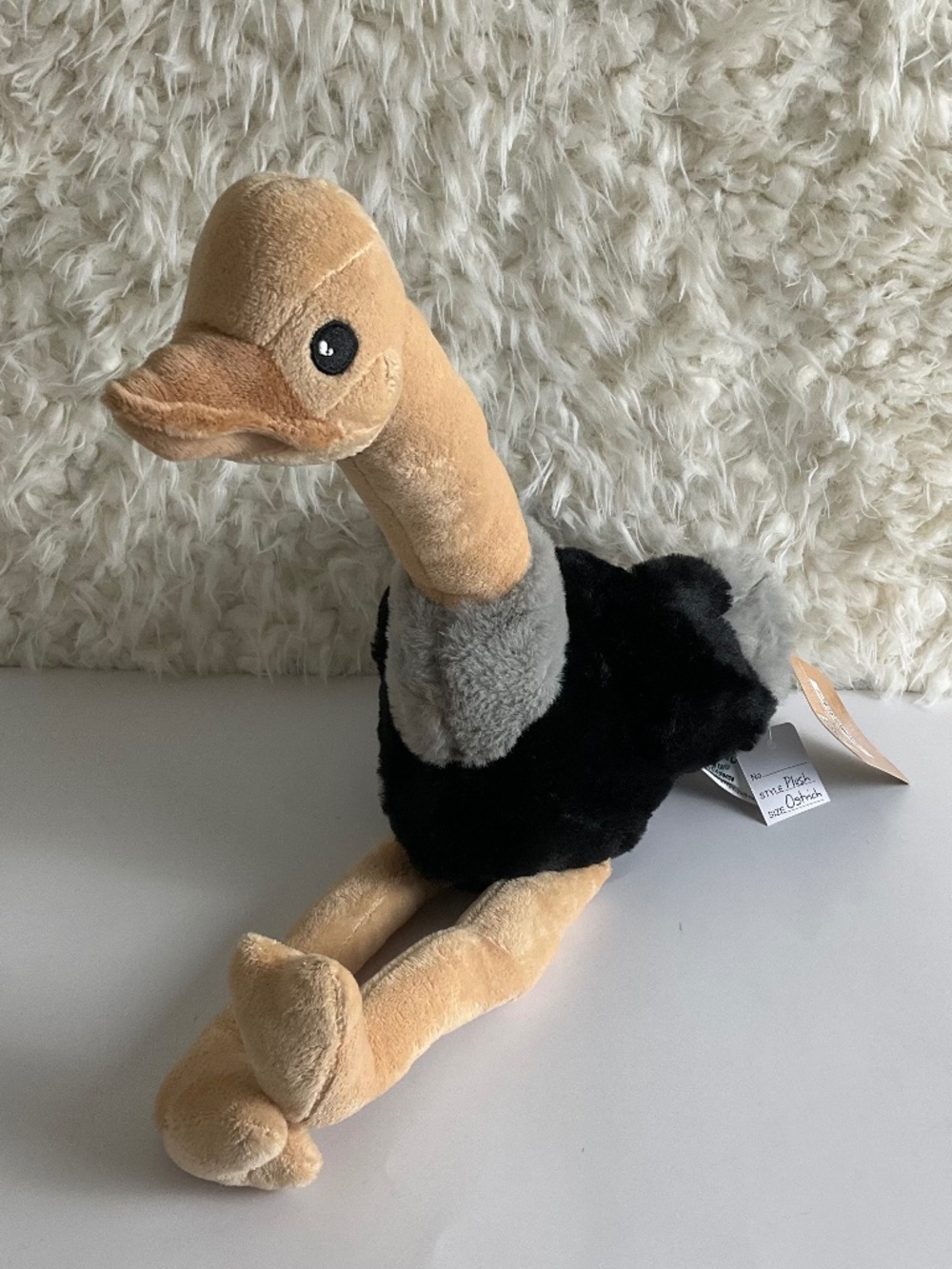 EARTH PALS OSTRICH SOFT PLUSH TOY/STUFFED ANIMAL~NEW!